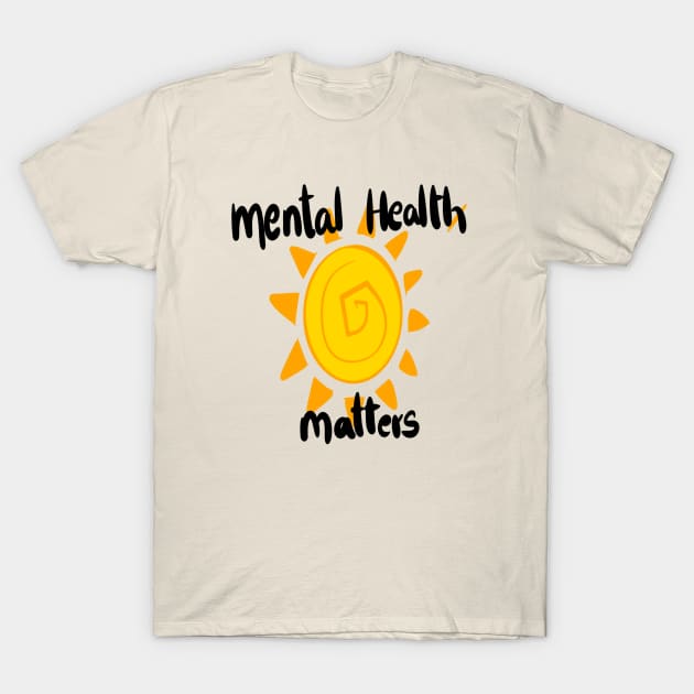 mental health matters T-Shirt by minimalist studio